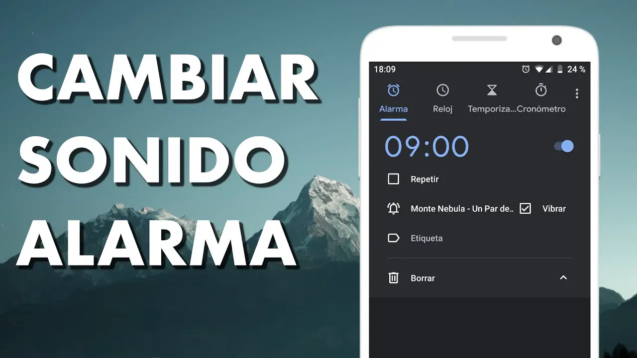 Sonidos de alarma para android PitchAndroid